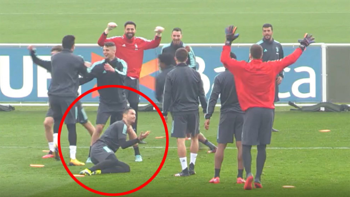 Portugalac završio na podu: Igrači Juventusa neumoljivi prema Ronaldu i Pjaniću Portugalac završio na podu: Igrači Juventusa neumoljivi prema Ronaldu i Pjaniću