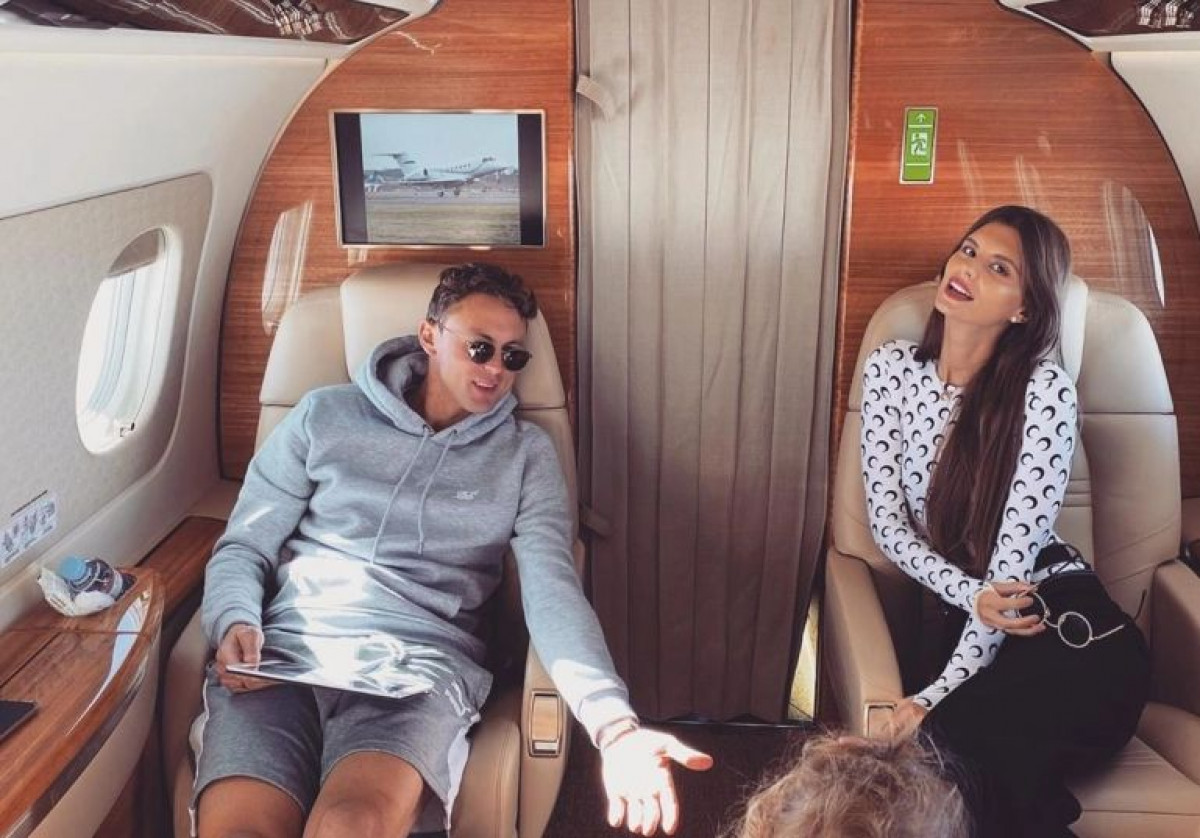 Matićeva supruga objavila fotografije iz privatnog aviona i pokazala sav luksuz koji imaju