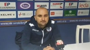 Žižović: Klub kao Zrinjski uvijek ide na pobjedu bez obzira da li igrao protiv Širokog ili APOEL-a