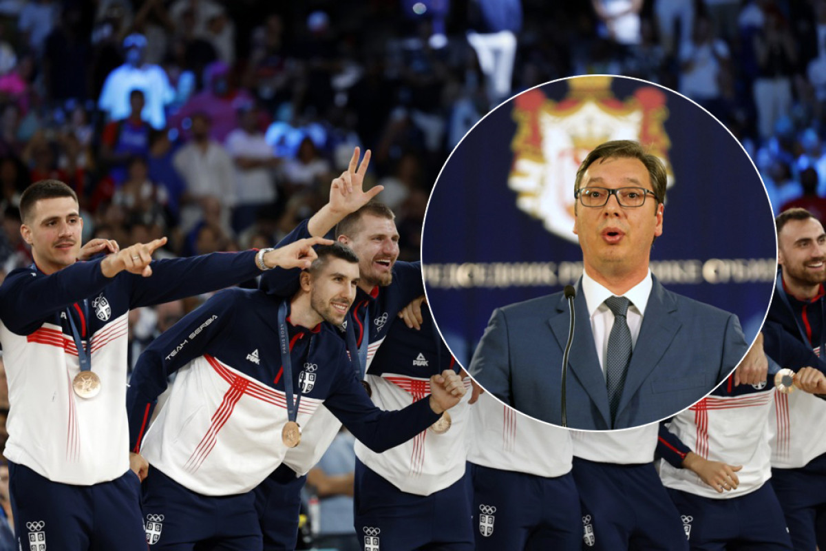Vučić dočekao olimpijce, nije izdržao da ne spomene Hrvate Vučić dočekao olimpijce, nije izdržao da ne spomene Hrvate
