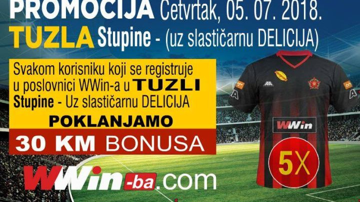 Kako besplatno do novog dresa FK Sloboda Tuzla?