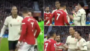 Ronaldo nesportski udario Jonesa, a onda se pojavio Van Dijk