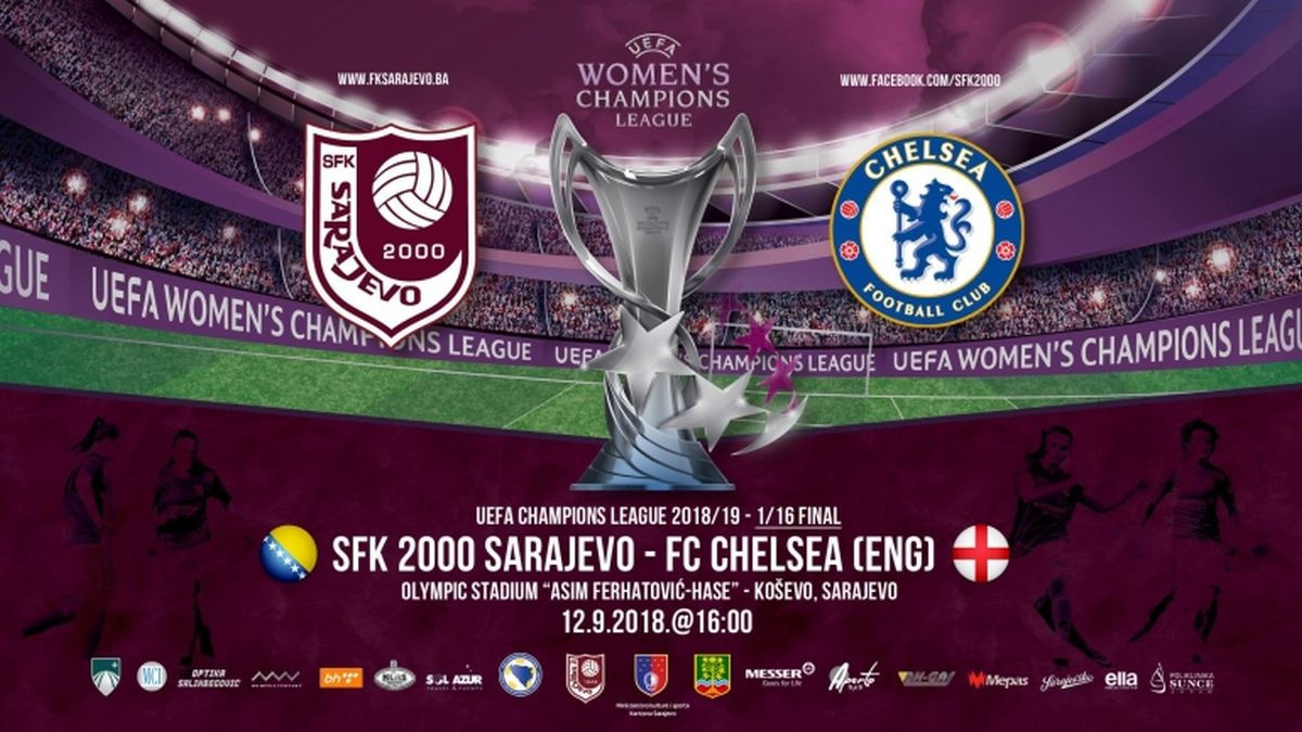Dođi na utakmicu SFK 2000 Sarajevo - Chelsea i osvoji Nike dres bordo kluba Dođi na utakmicu SFK 2000 Sarajevo - Chelsea i osvoji Nike dres bordo kluba