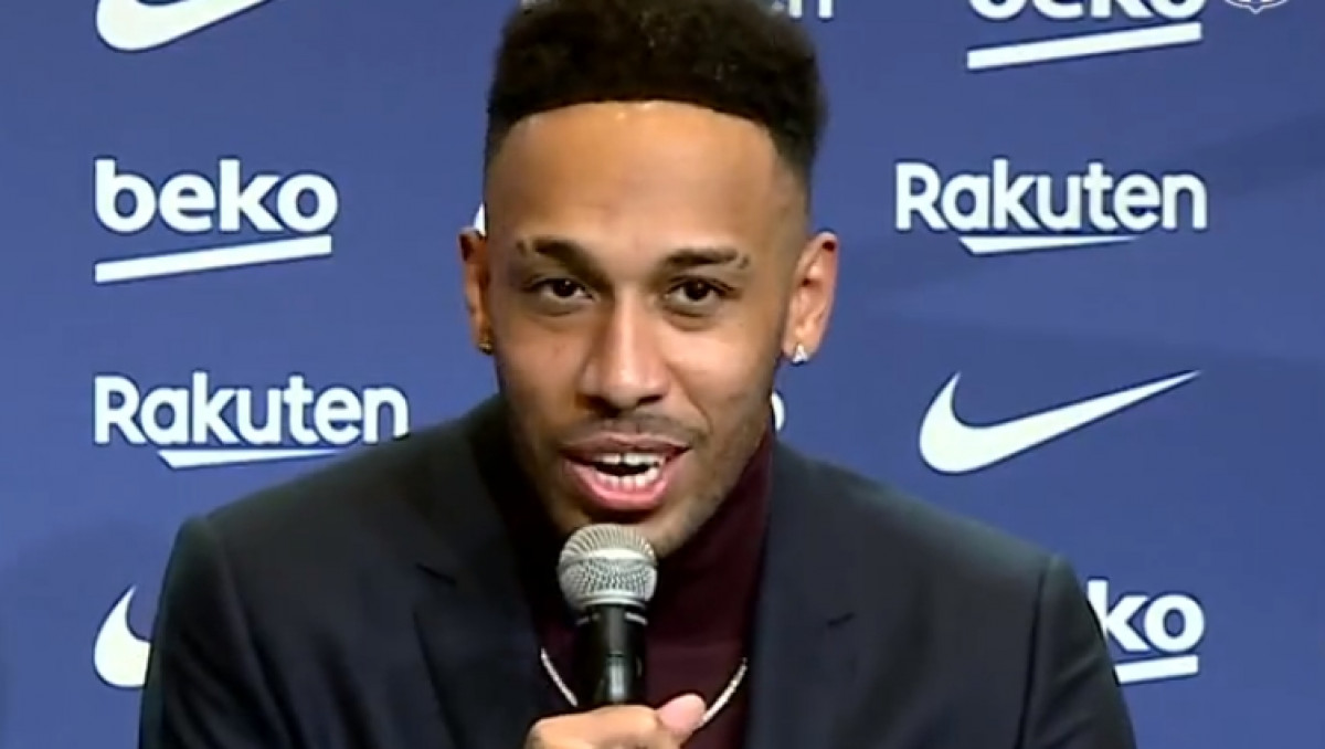 Aubameyang predstavljen u Barceloni: Opravdanje zbog Real Madrida je bilo spremno Aubameyang predstavljen u Barceloni: Opravdanje zbog Real Madrida je bilo spremno