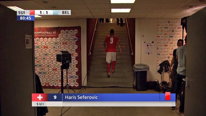 Haris Seferović dobio najgluplji crveni karton u karijeri