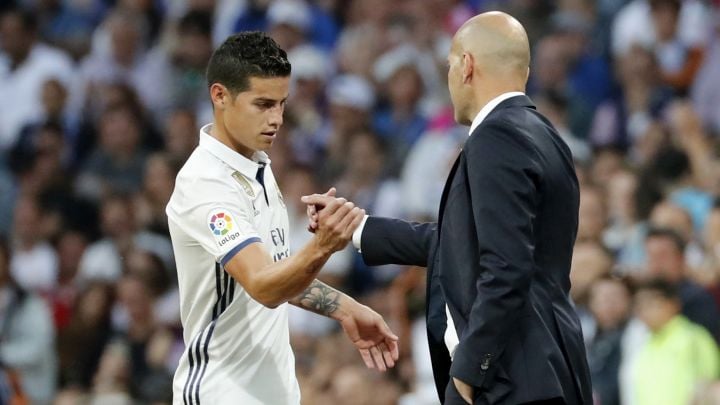 Zidane: James se ne oprašta od Reala