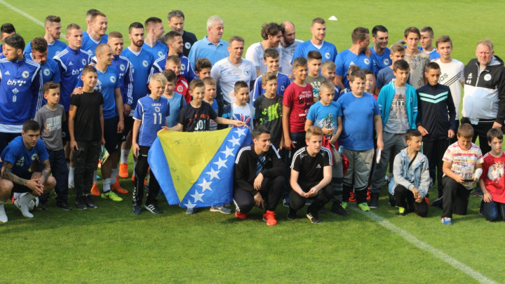 Reprezentativci BiH trenirali u Zenici, Spahić, Ibišević i Misimović u fokusu