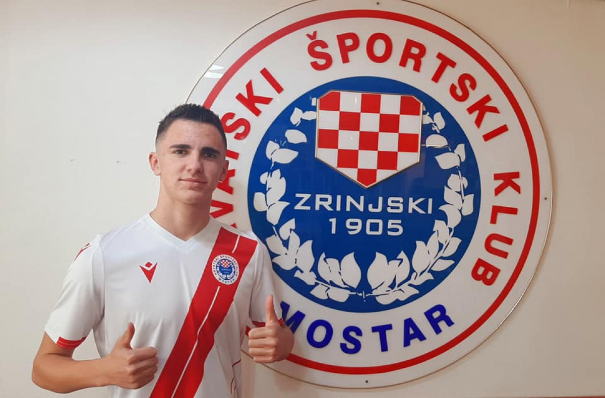 David Čamber - najmlađi profesionalac u povijesti HŠK Zrinjski