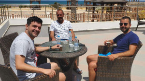 Karić i Remetić 'rivali' u Libiji: Pijemo kafu svaki dan...