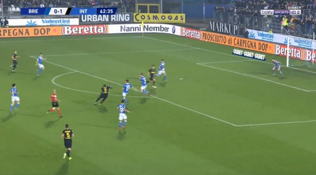 Brescia dominirala, a onda se Lukaku pojavio niotkud i postigao fenomenalan gol