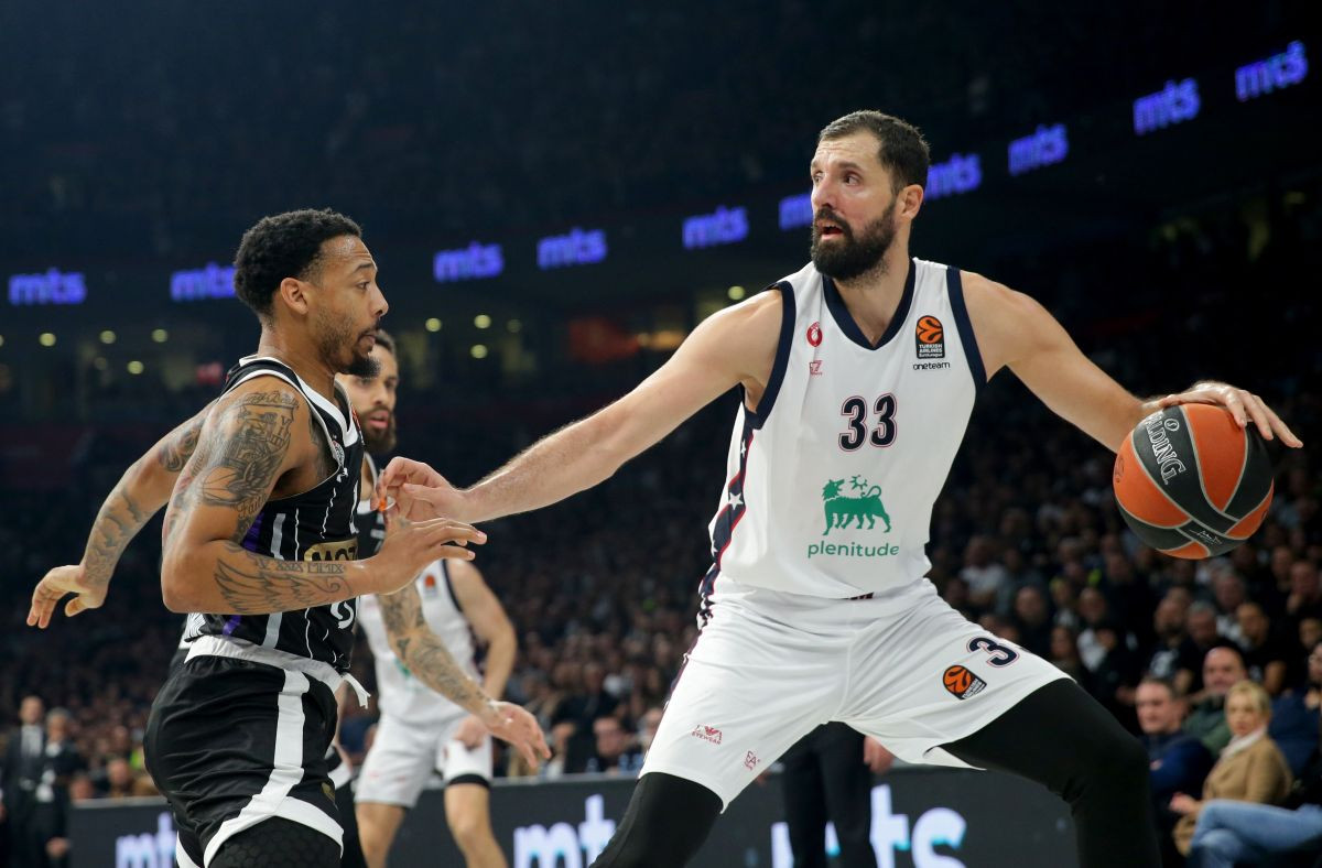 Euroliga kaznila Partizan zbog Nikole Mirotića Euroliga kaznila Partizan zbog Nikole Mirotića