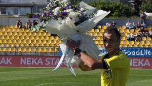 Divan gest HŠK Posušje prema Irfanu Peljti uoči meča protiv FK Sarajevo
