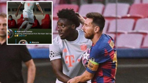 Davies objavio fotografiju s Messijem, a komentar Marcela sve ostavio bez teksta