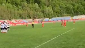 Huseinbašić "potopio" Čelik golčinom iz slobodnjaka