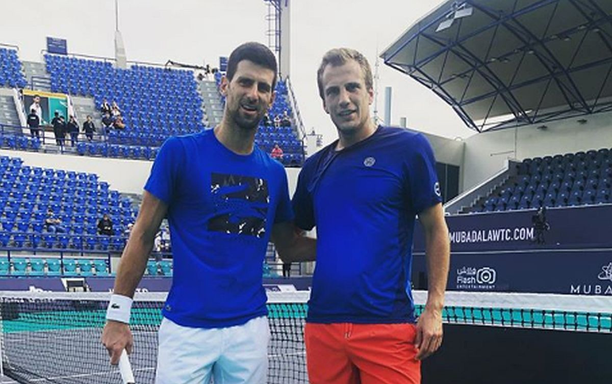Novak Đoković i Mirza Bašić zajedno bruse formu u Abu Dhabiju