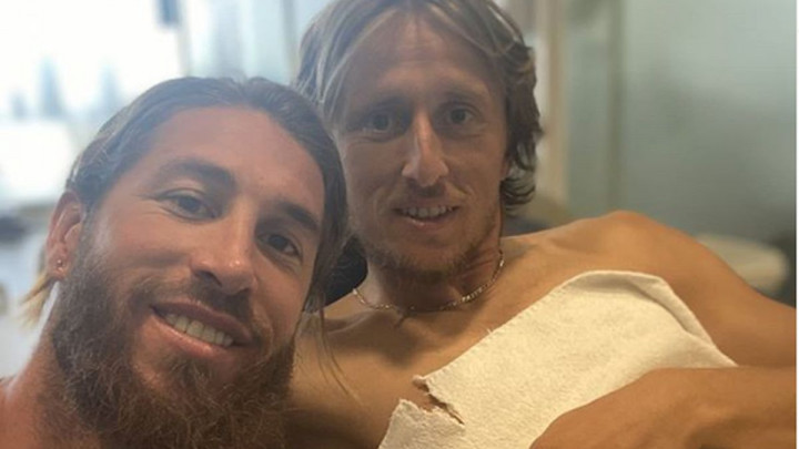 Ramos se zarovio u arhivu i pronašao čudnu fotografiju da čestita rođendan Modriću