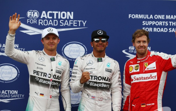 Rosberg slavio ispred Vettela i Hamiltona