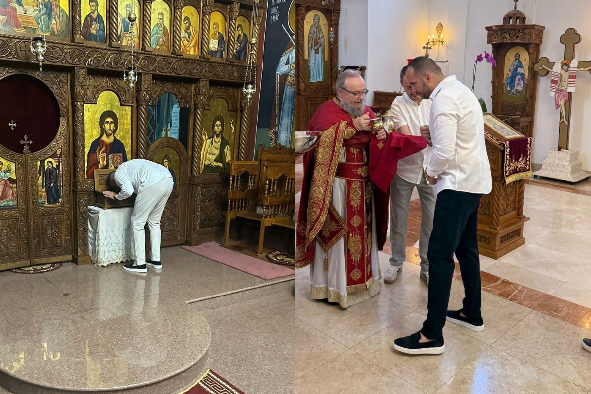 Predsjednik NFSBiH boravak u SAD-u iskoristio da obiđe mnoge pravoslavne hramove