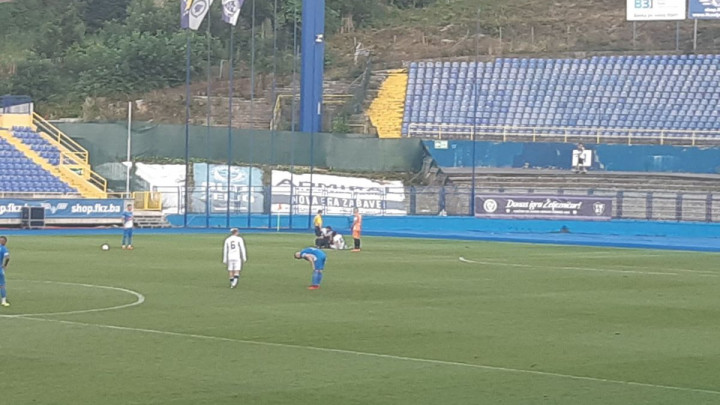 Ermin Zec zbog žestokog prekršaja napustio teren: Pogledajte kako izgleda noga igrača FK Željezničar