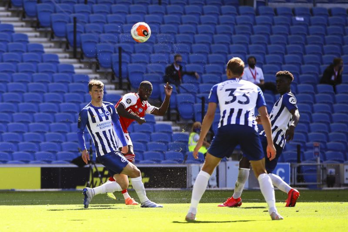 Brighton slavi veliku pobjedu: Maupay u 95. minuti srušio Arsenal