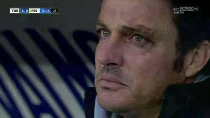 Trener najgore ekipe u Seriji A u suzama prati poraze