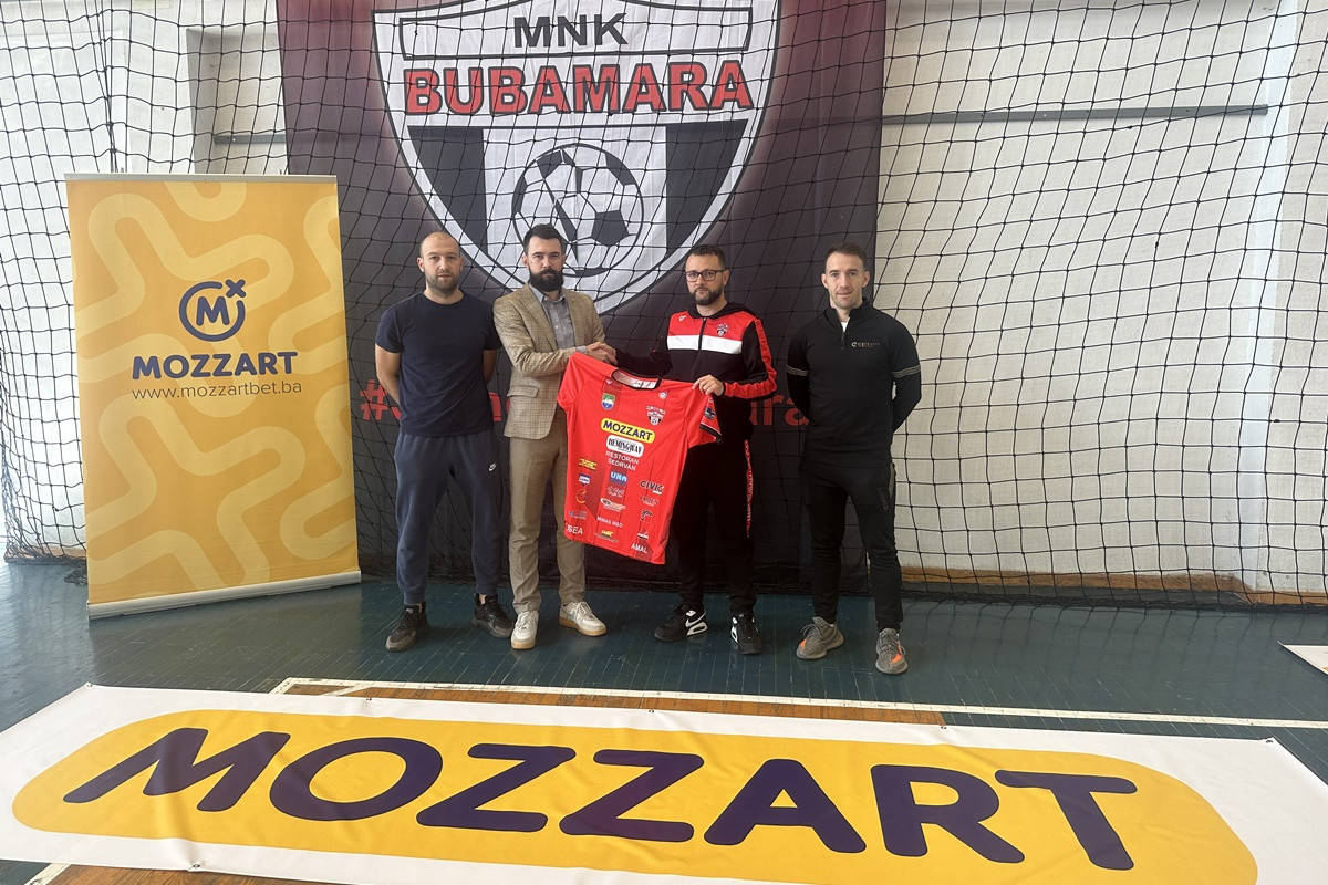 Za duplu krunu: Mozzart podržao MNK Bubamara Cazin Za duplu krunu: Mozzart podržao MNK Bubamara Cazin