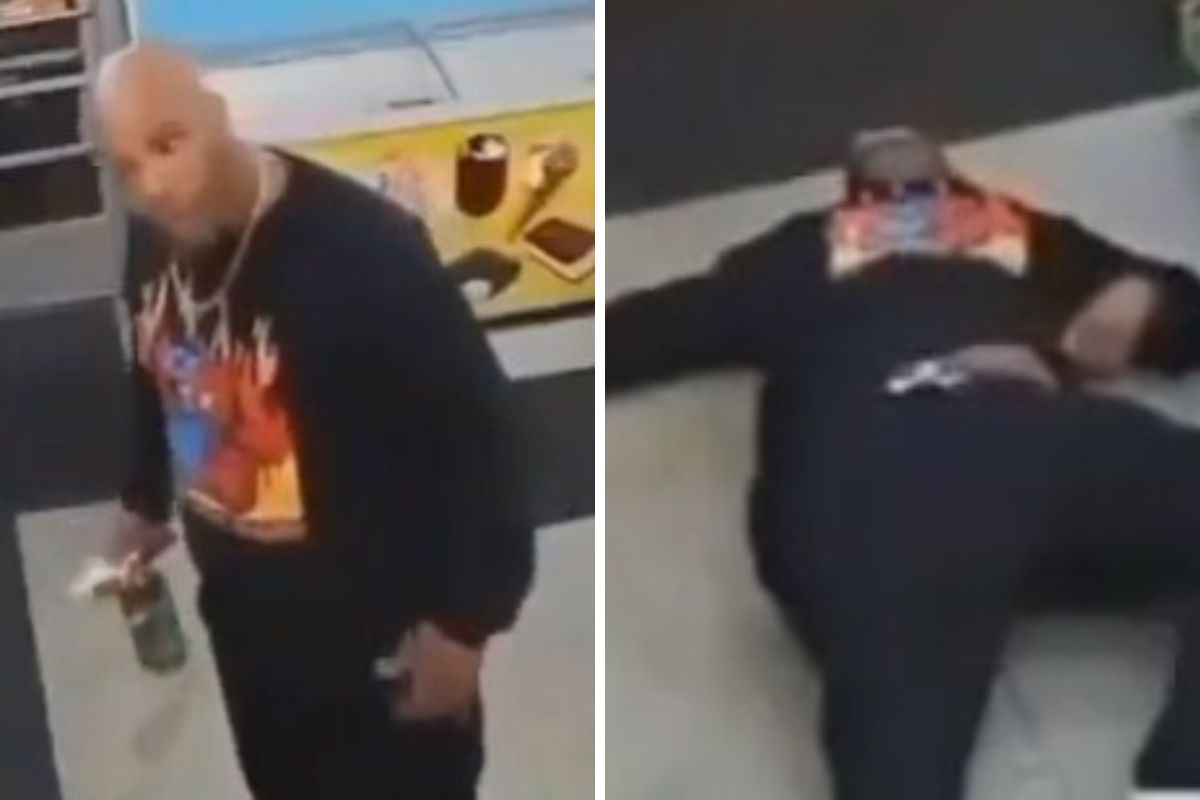 Bezobrazna mušterija galamila u marketu, za nekoliko sekundi završila je uspavana na podu