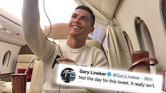 Cristiano Ronaldo na udaru zbog selfieja iz aviona: Nije dan za ovakvu objavu!