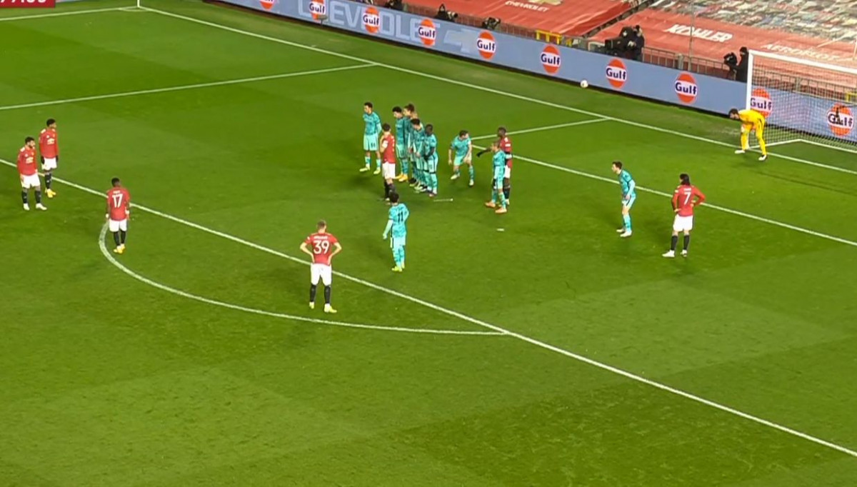United ponovo vodi: Fantastičan gol Brune Fernandesa iz slobodnjaka