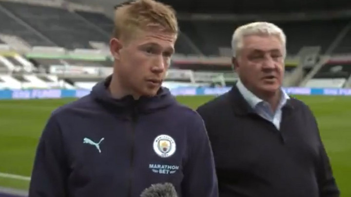 Ulet na intervju kakav se odavno nije vidio: De Bruyne se nasmijao na ekskluzivu trenera Newcastlea