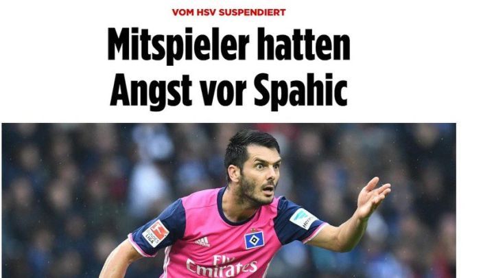 Bild: Spahić otpušten iz HSV-a jer su ga se saigrači bojali