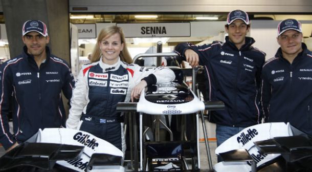 Susie Wolff u bolidu Williamsa