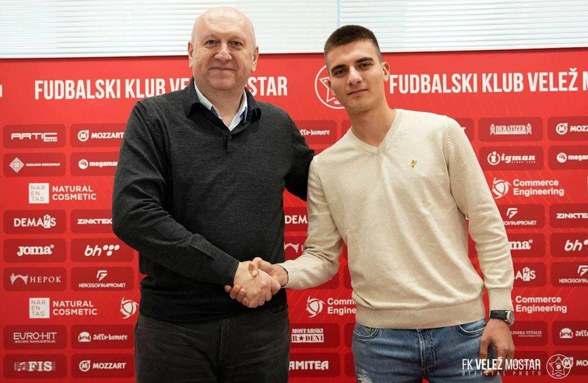 Dugo čekano pojačanje potpisalo - Vito Čaić novi igrač FK Velež! Dugo čekano pojačanje potpisalo - Vito Čaić novi igrač FK Velež!