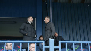 Mamić i Petev prate duel na Grbavici