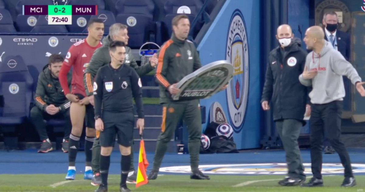 Solskjaer i Guardiola 'zakuhali' pored terena Solskjaer i Guardiola 'zakuhali' pored terena
