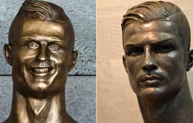 Ronaldo dobio novu bistu, napokon liči na sebe