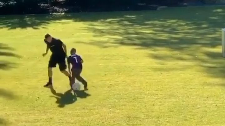 Franck Ribery u fudbalu nema milosti ni prema svom sinu