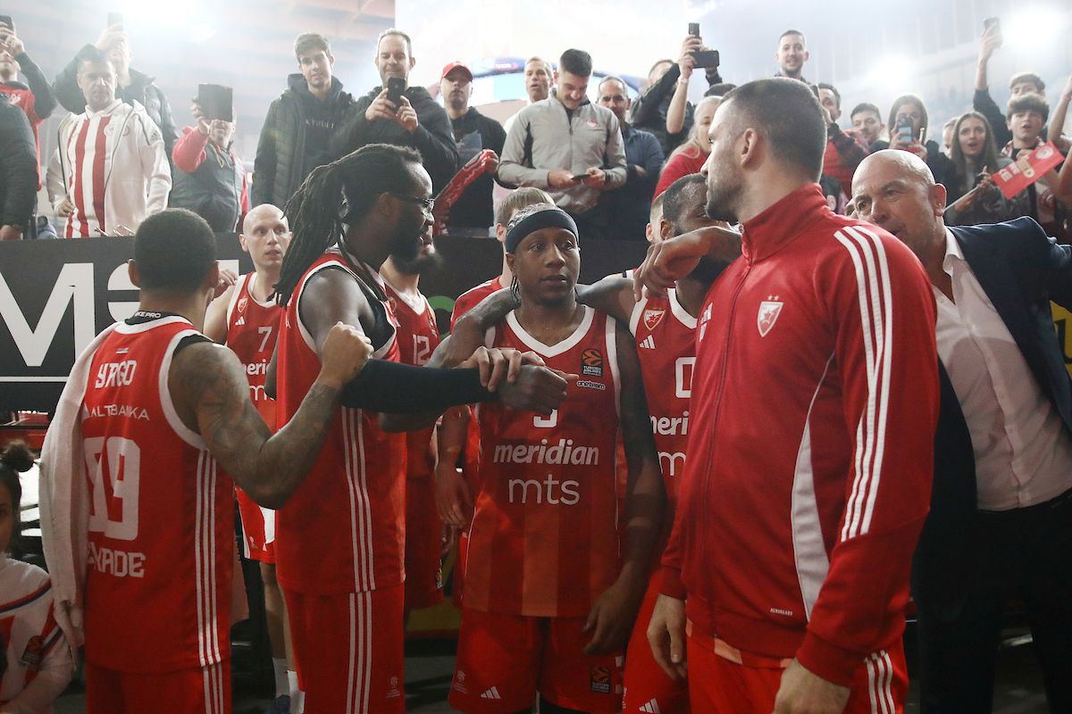 Dugo nismo vidjeli veću dominaciju Crvene zvezde: Virtus pao bez ispaljenog metka! Dugo nismo vidjeli veću dominaciju Crvene zvezde: Virtus pao bez ispaljenog metka!