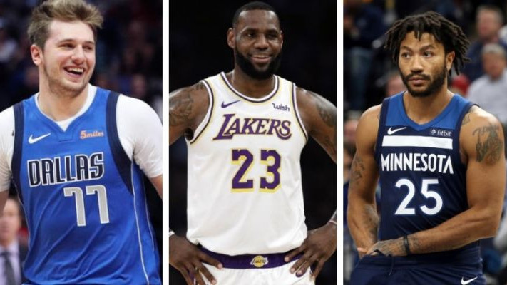 Glasovi za All Star: LeBron ispred svih, Rose i Dončić bi mogli biti starteri