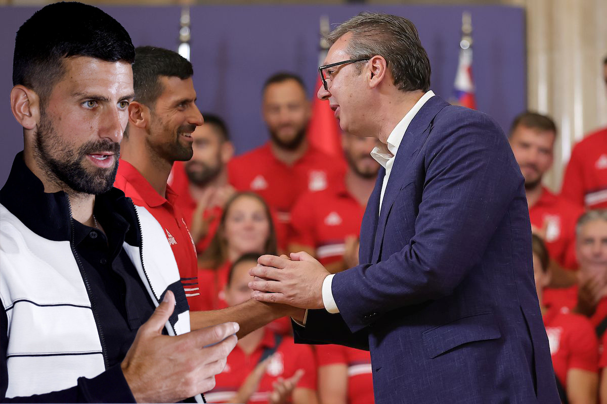 Vučić je Đokoviću nakon zlata na OI milovao ruku, sad ga je dotukao: Nole je želio da u Beogradu... Vučić je Đokoviću nakon zlata na OI milovao ruku, sad ga je dotukao: Nole je želio da u Beogradu...