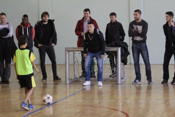 FK Sarajevo u posjeti školi fudbala &quot;Respekt&quot;
