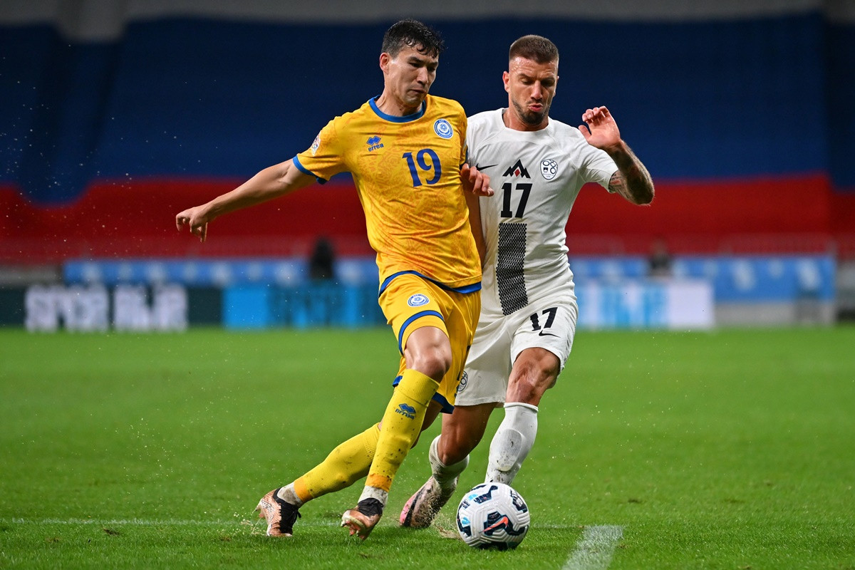 Eurogol Jana Mlakara za pobjedu Slovenije na gostovanju kod Kazahstana Eurogol Jana Mlakara za pobjedu Slovenije na gostovanju kod Kazahstana