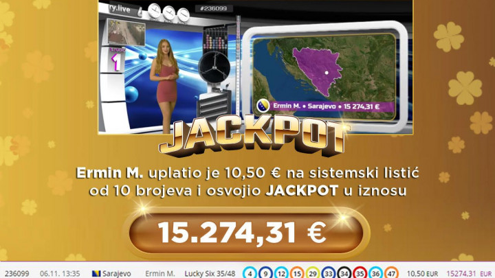 JACKPOT na WWinu – S 10.50 eura do 15.274 eura