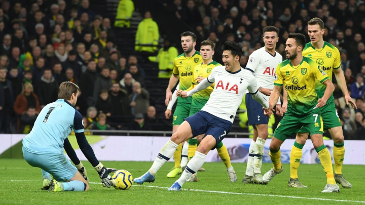 Tottenham konačno stigao do pobjede, Son junak protiv Norwicha