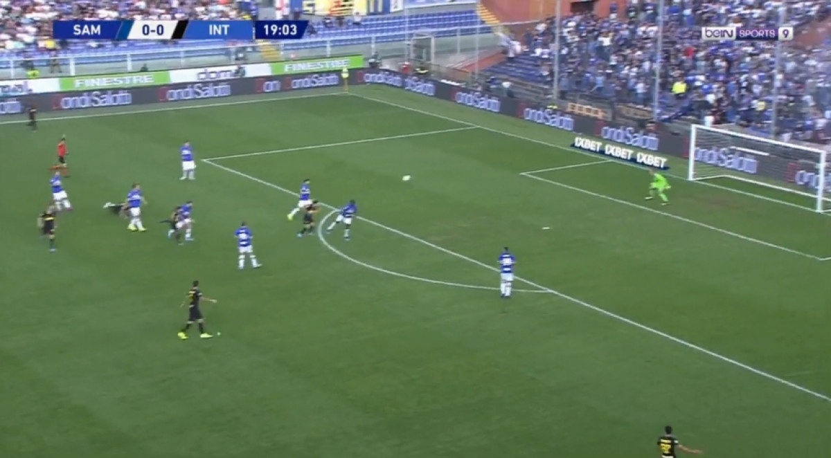 Inter u četiri minute do velike prednosti: Golčina Sensija i prvijenac Sancheza za vodstvo od 2:0