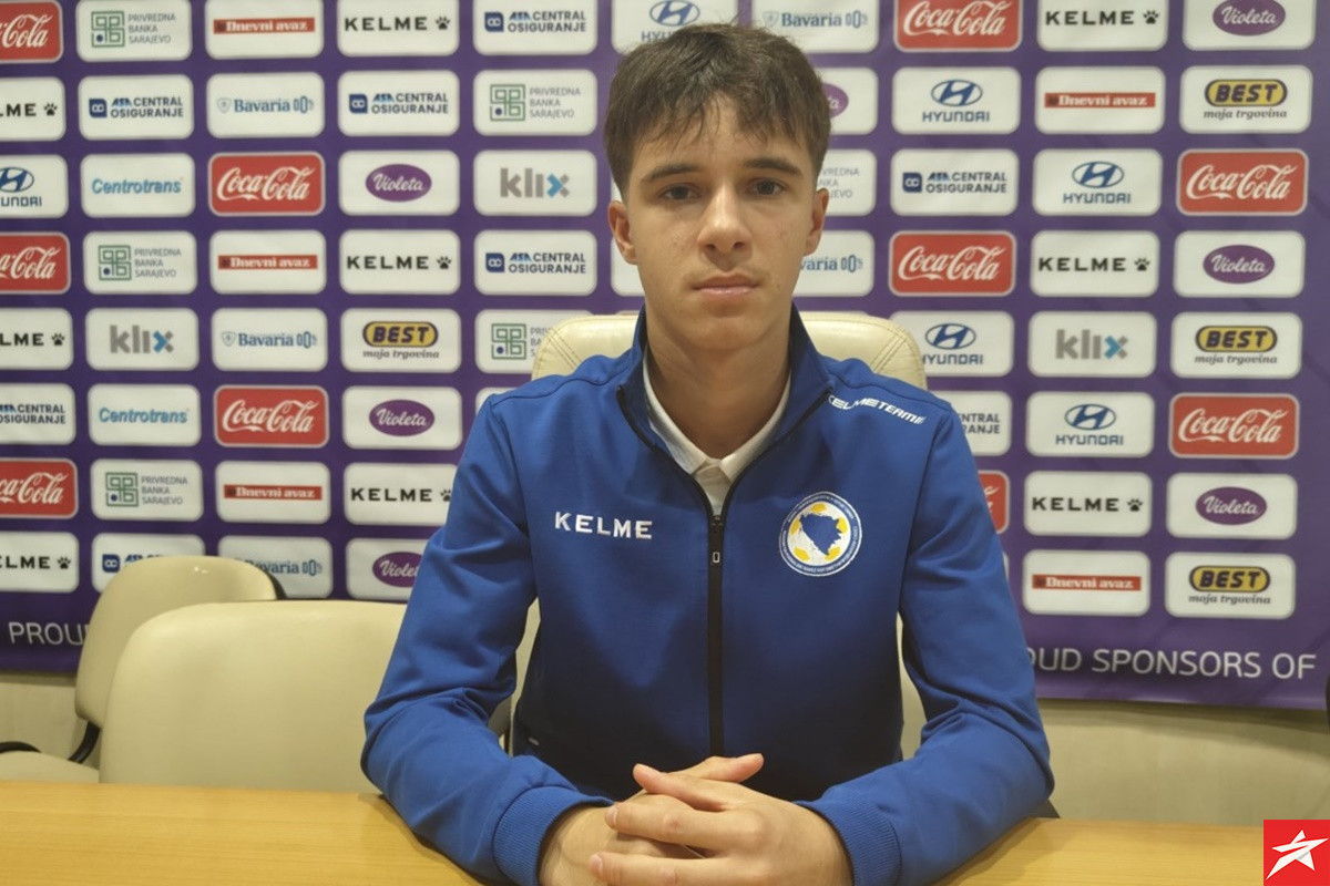 Velika nada Dinama reprezentativac je BiH: Uzor mi je Martin Baturina, imamo sličan stil igre
