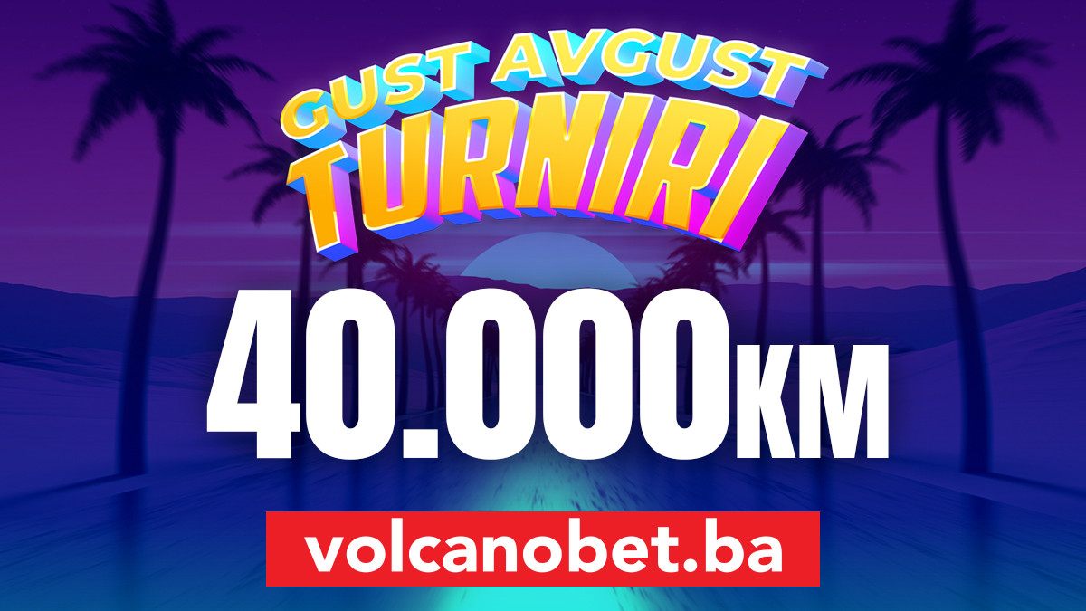 Gust avgust u Volcanu donosi 40.000KM samo za igrače Volcanobet.ba