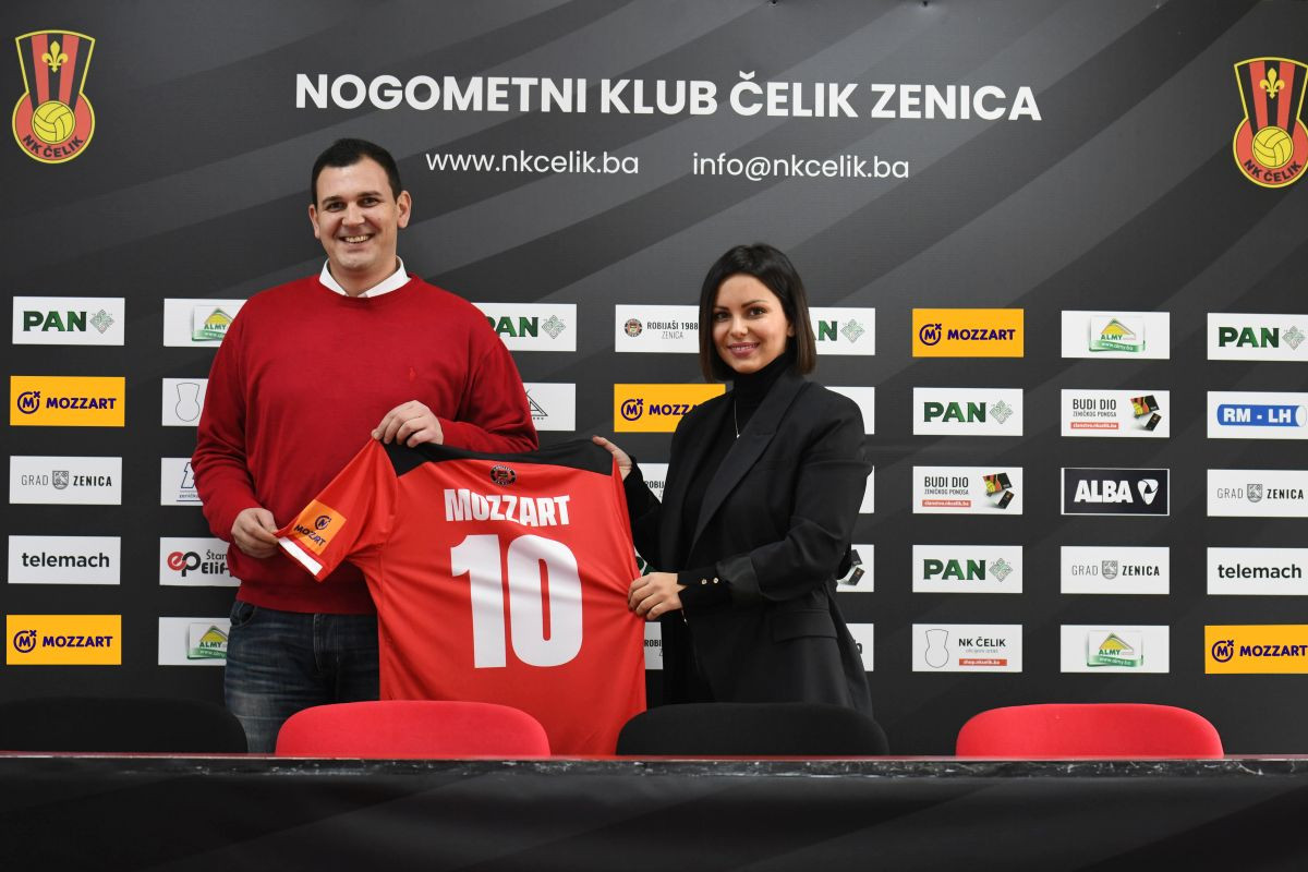 Zenica se vraća na fudbalsku mapu – Mozzart podržao NK Čelik