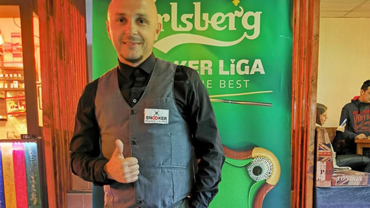 Robert Kovačević i Zlatan Fuka osvajači 2. kola Carlsberg snooker državnog prvenstva BiH