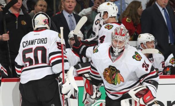Blackhawksi nakon penala stigli do 19. pobjede